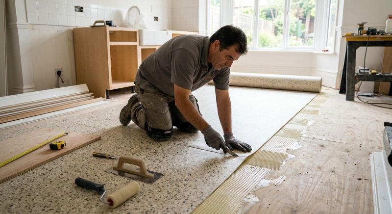 Linoleum Floor Installation in Goodyear, AZ