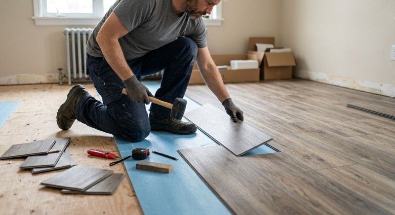 Linoleum Floor Installation in Sun City West, AZ