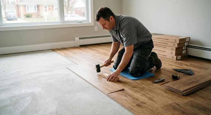 Linoleum Floor Installation in Sun City West, AZ