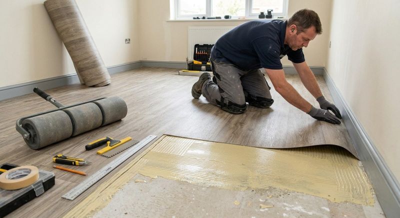 Sheet Linoleum Installation in Avondale, AZ