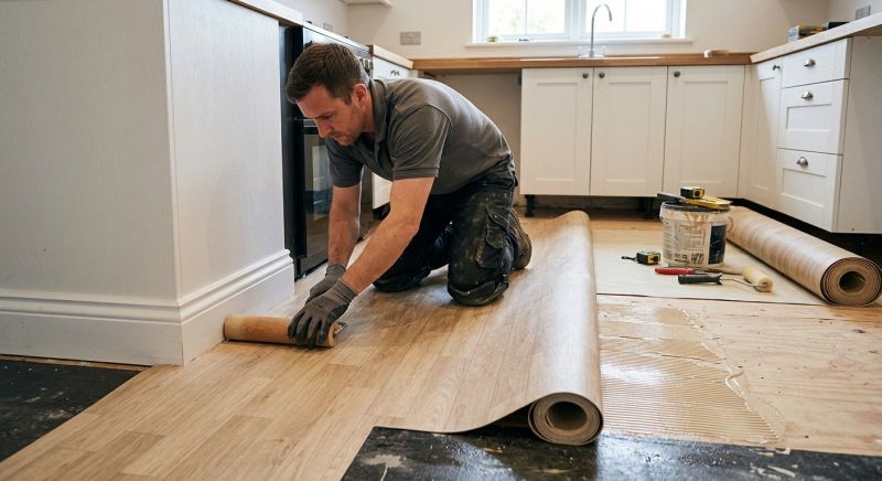 Sheet Linoleum Installation in Buckeye, AZ
