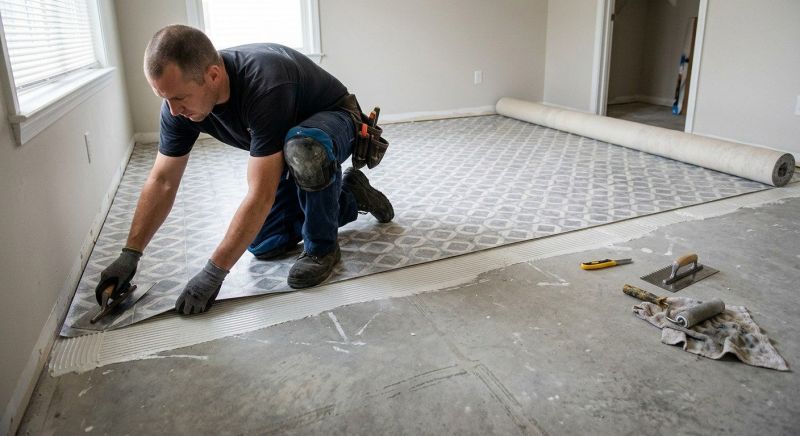 Sheet Vinyl Installation in Laveen, AZ