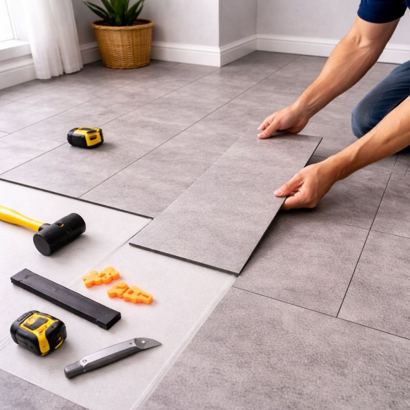 Vinyl Tile Installation in Buckeye, AZ