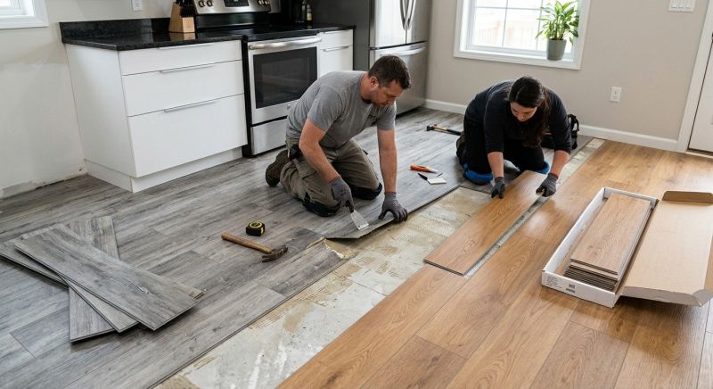 Vinyl Tile Replacement in Buckeye, AZ