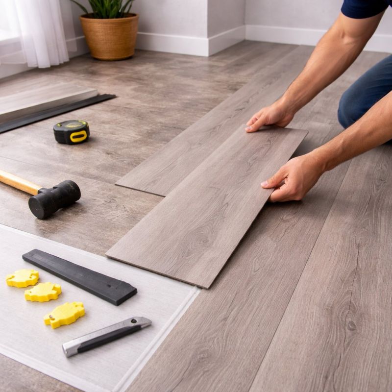 Luxury Vinyl Tile Installation